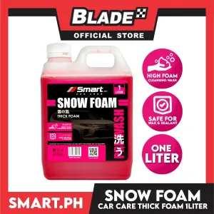 Smart Car Care Snow Foam 1 Liter Thick Foam Used to Remove Dirts and Grimes for Vehicle