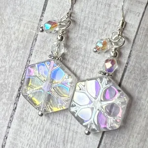 Snowflake Baubles - LAST PAIR!