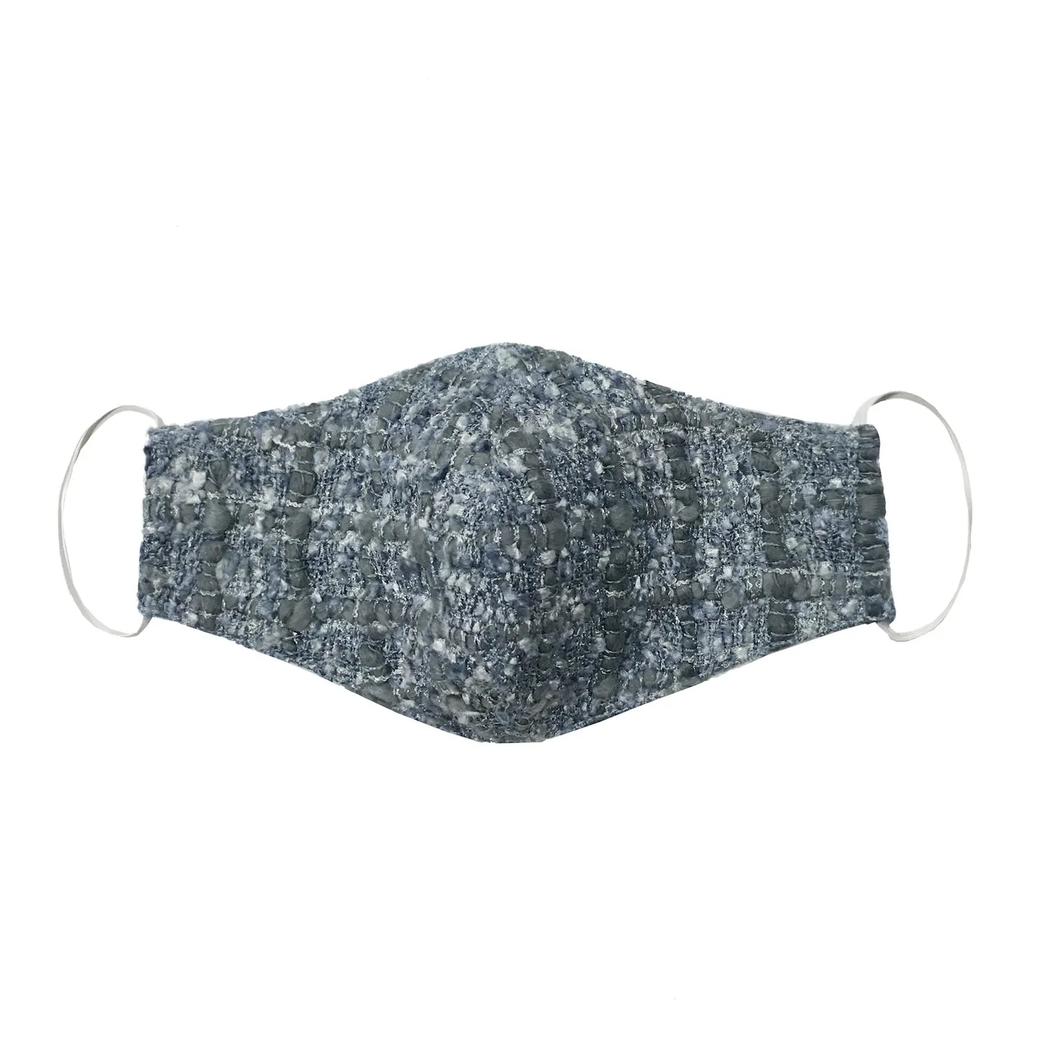 SOFT BLUE TWEED MASK