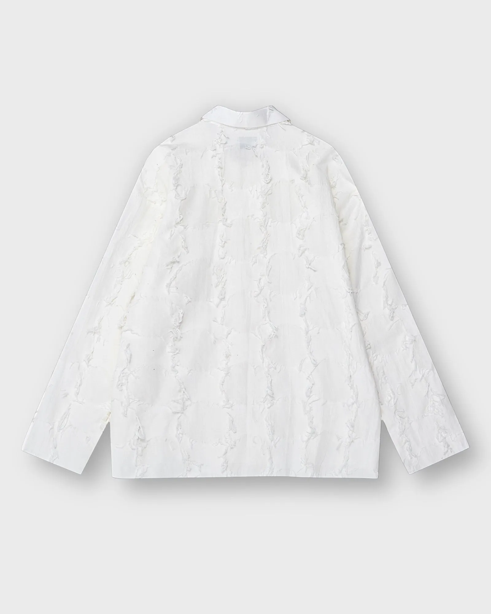 Soft Fringe Oversized Shirt