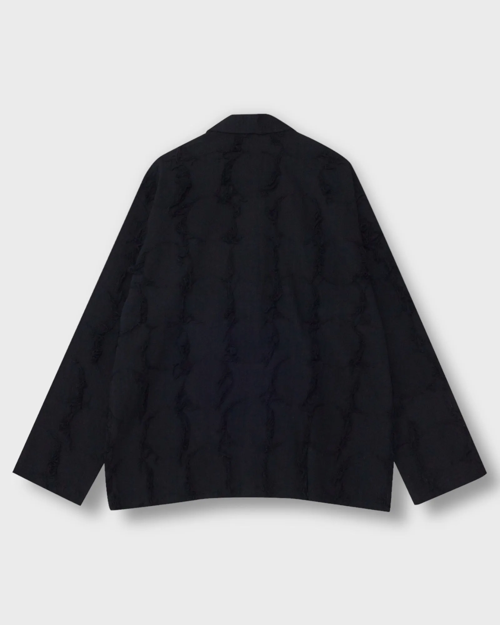 Soft Fringe Oversized Shirt