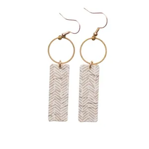 Soft Taupe Mia Earrings