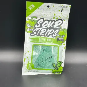 Sour Strips - Green Apple Flavour 96g (USA)