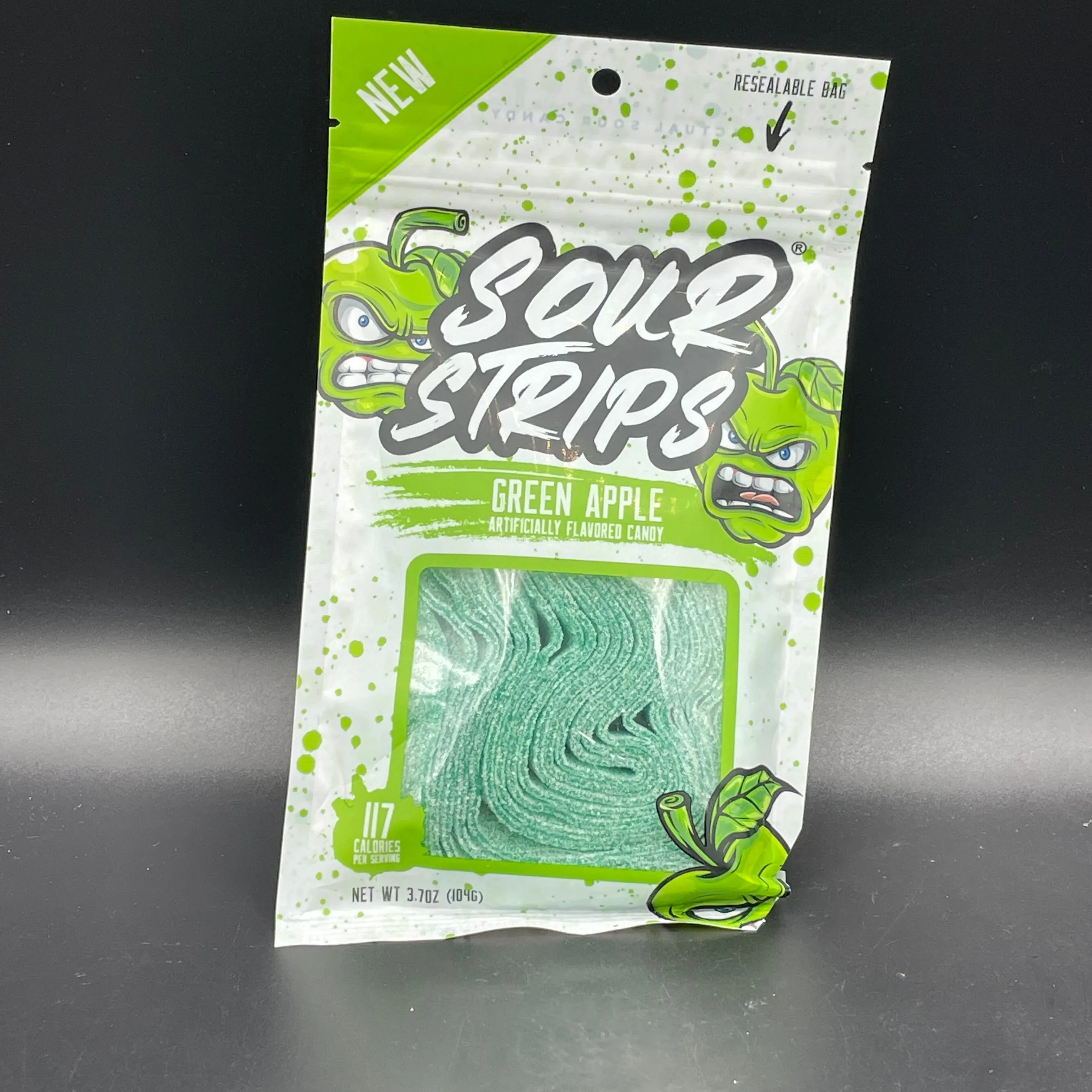 Sour Strips - Green Apple Flavour 96g (USA)