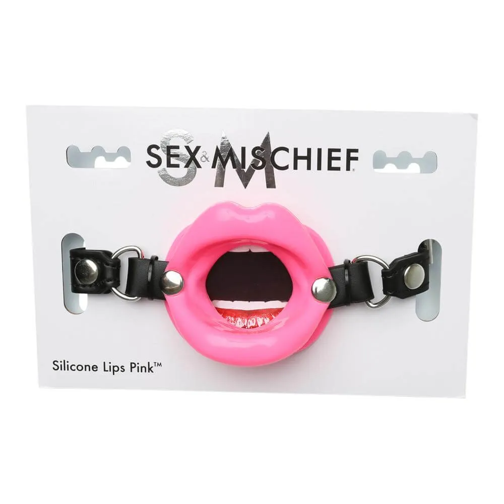 Sportsheets Silicone Lips Mouth Gag