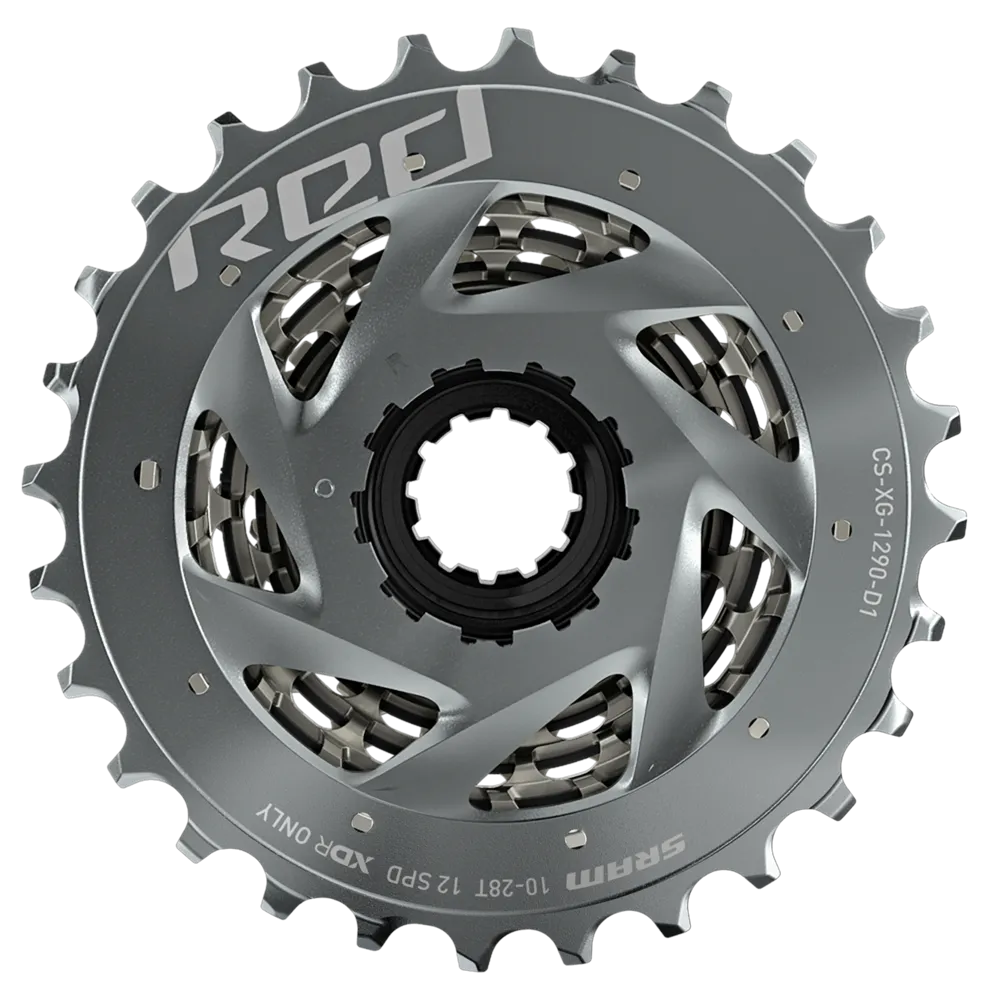 SRAM RED XG-1290 E1 Cassette - Silver