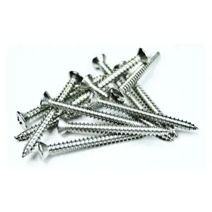 Stainless Back Panel Screw For Closed Back Cabinets, Pack of 12
