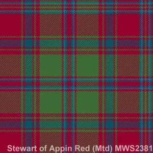 Stewart of Appin Red Muted