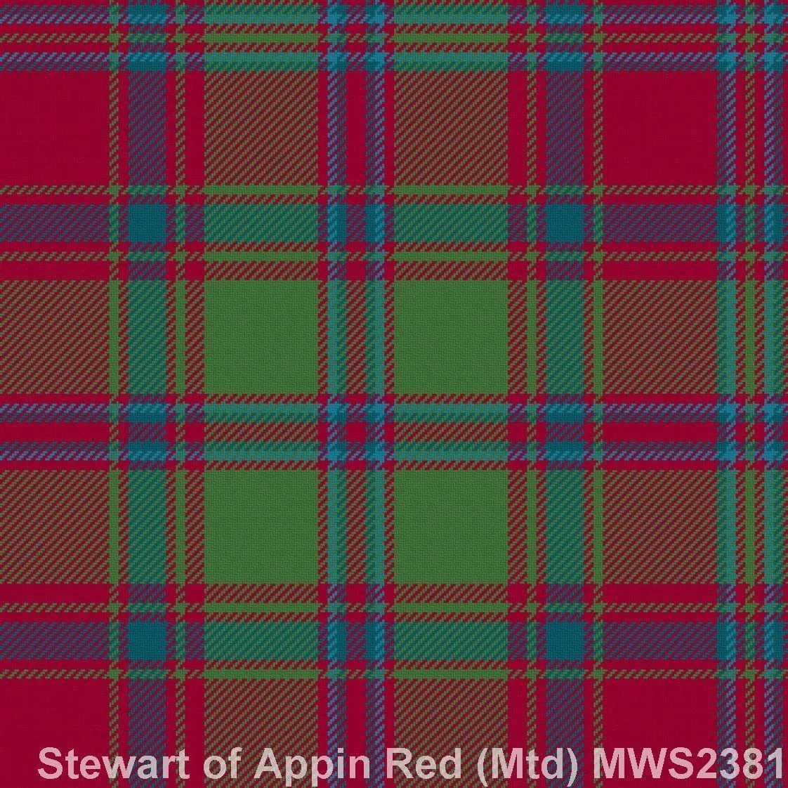 Stewart of Appin Red Muted