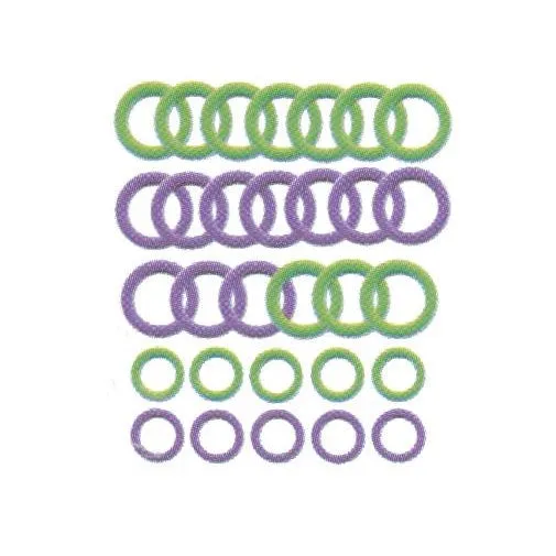Stitch Markers - soft - Clover