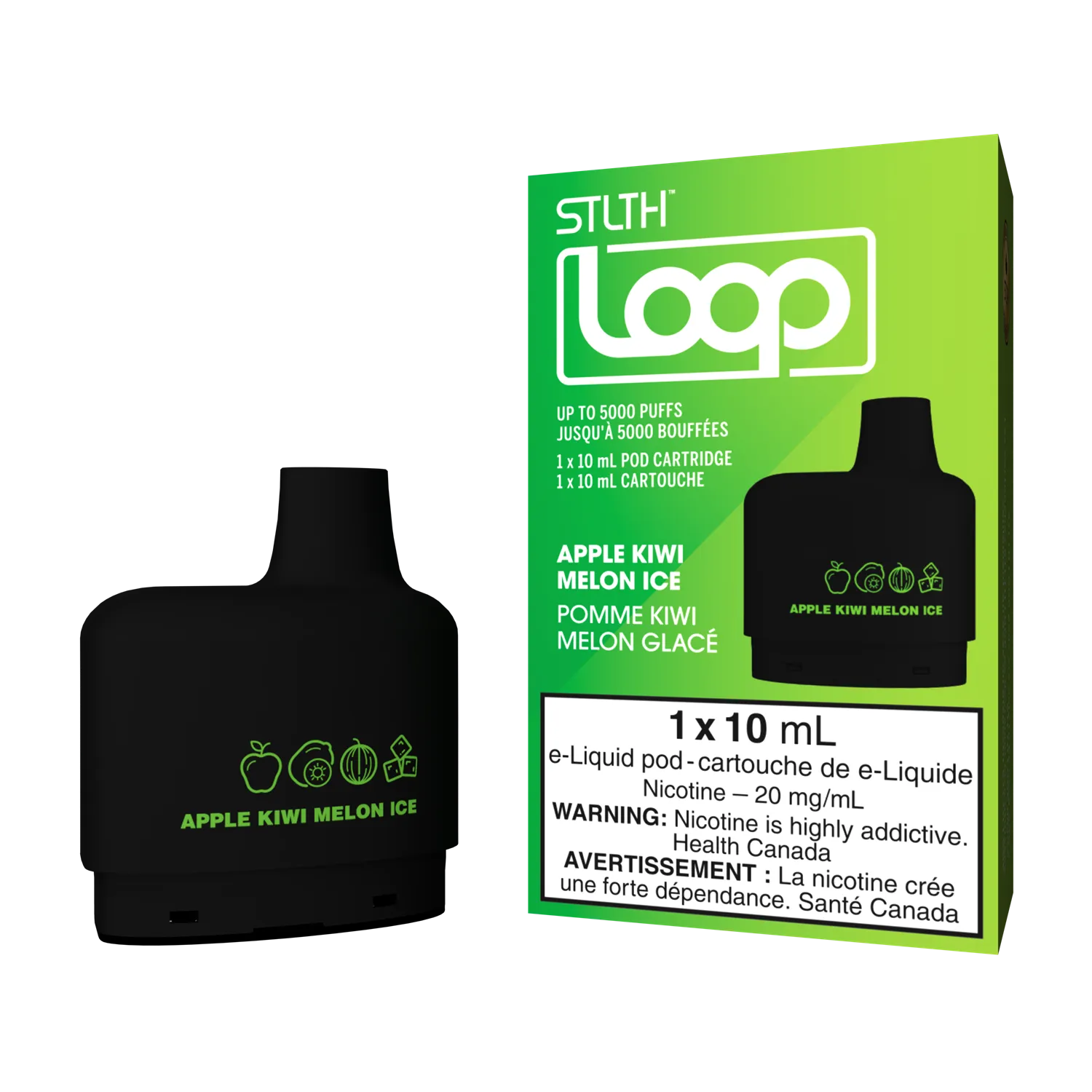 STLTH Loop - Apple Kiwi Melon Ice