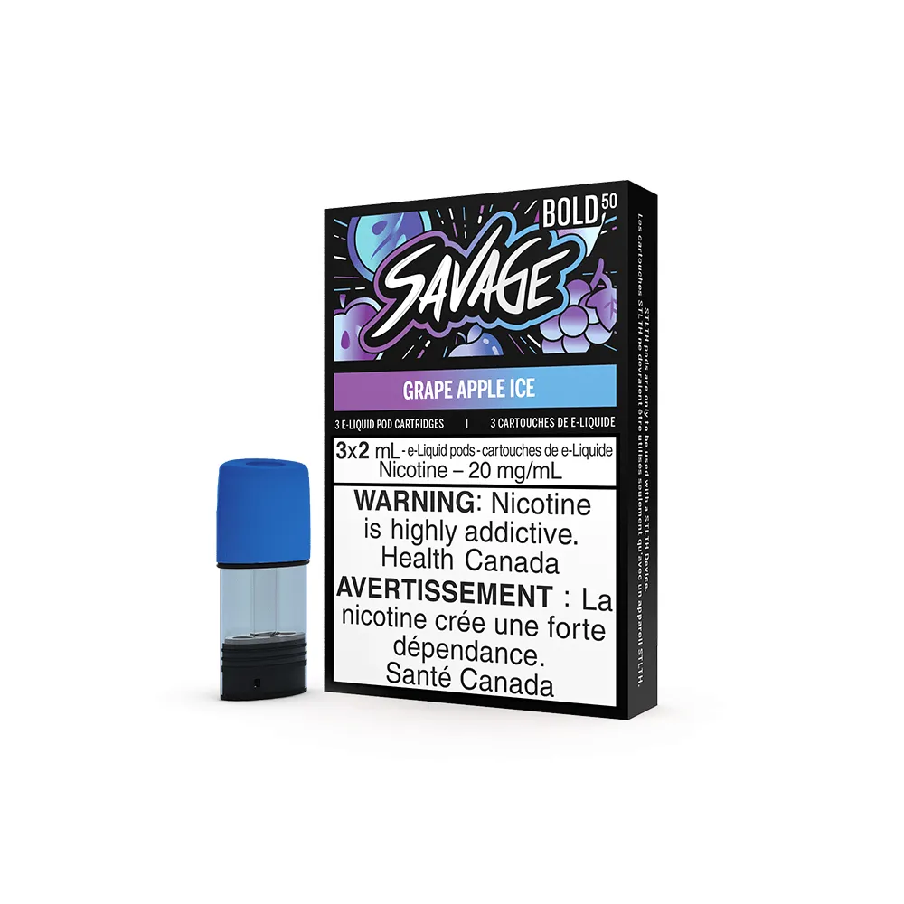 STLTH Savage - Grape Apple Ice Vape Pod