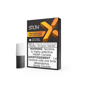 Straw Orange Banana STLTH X Pods