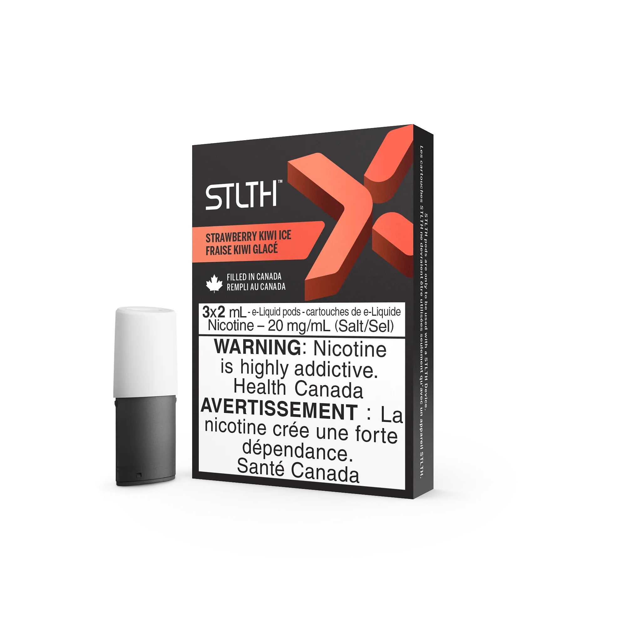 Strawberry Kiwi Ice STLTH X Pods