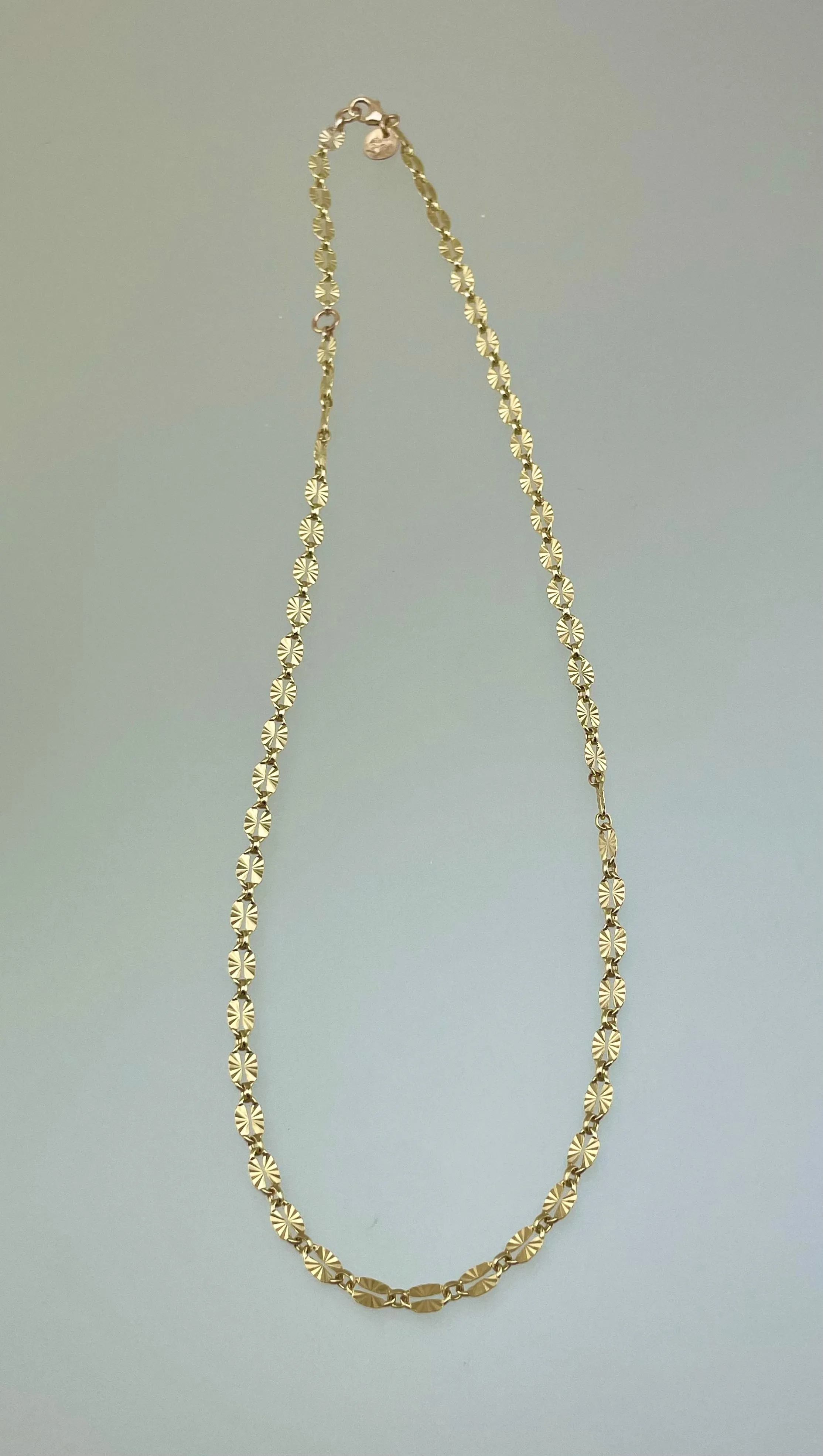 Sunburst Chain Necklace