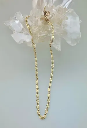 Sunburst Chain Necklace