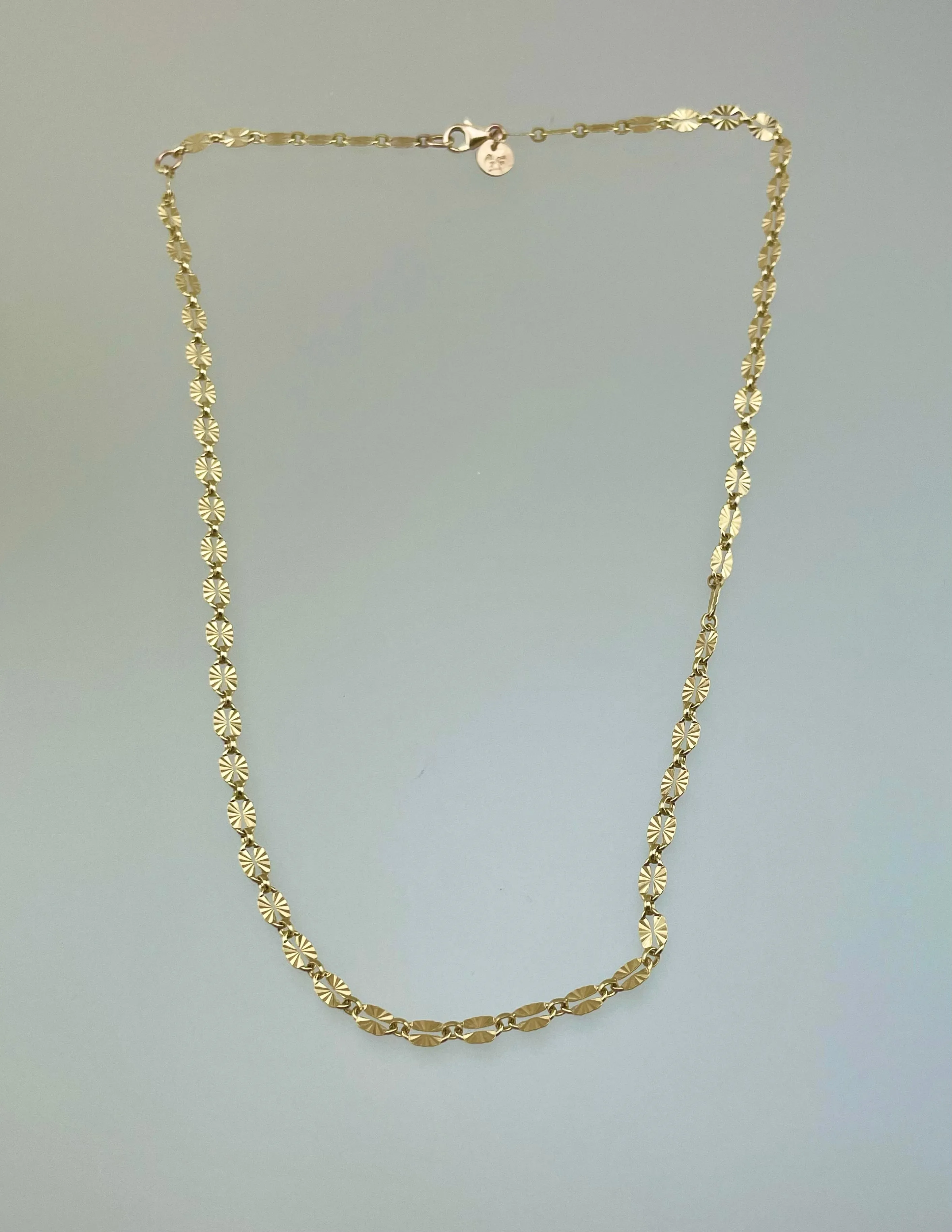 Sunburst Chain Necklace