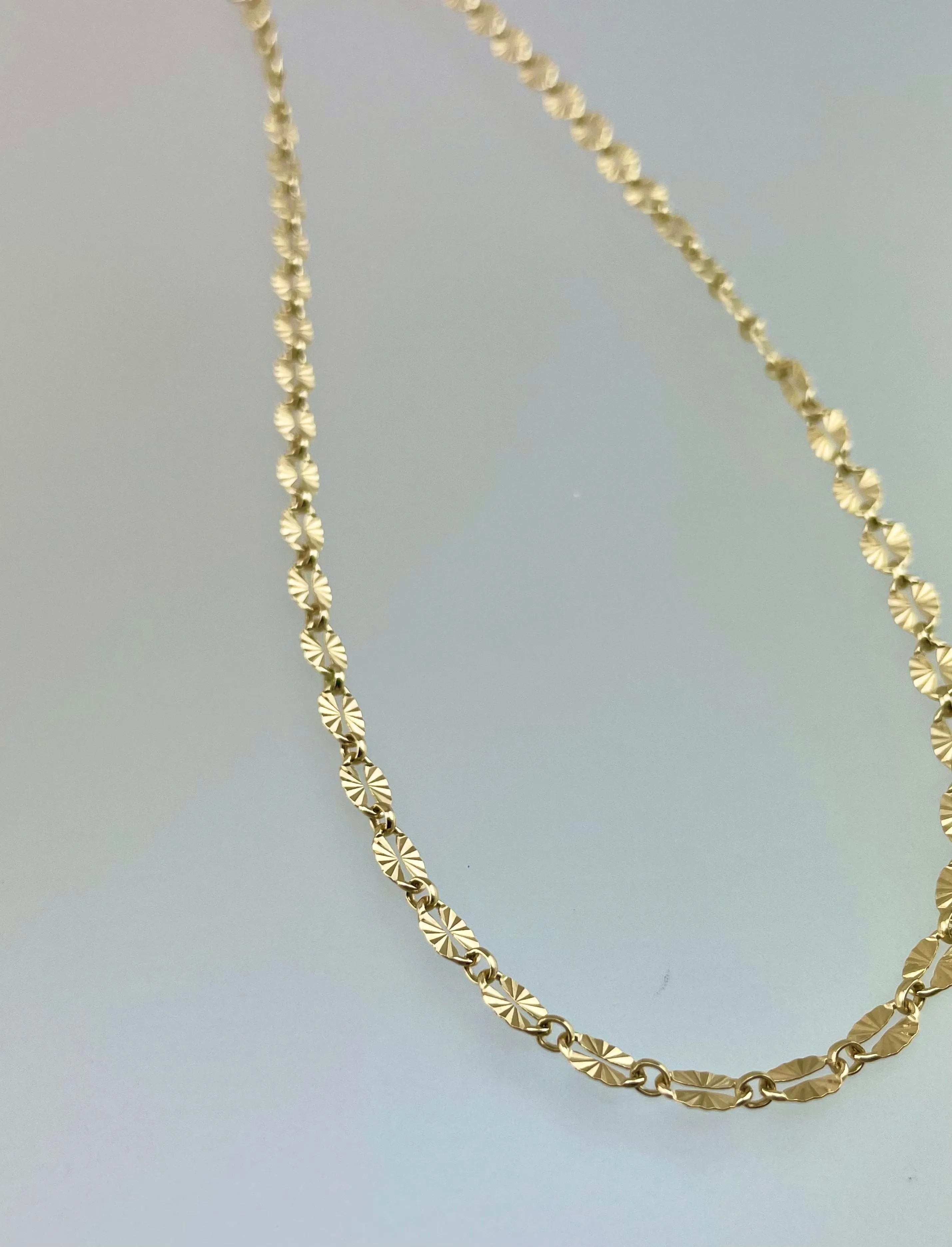 Sunburst Chain Necklace