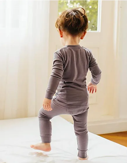 Super Luxury Soft Modal Grey Boys & Girls Playwear