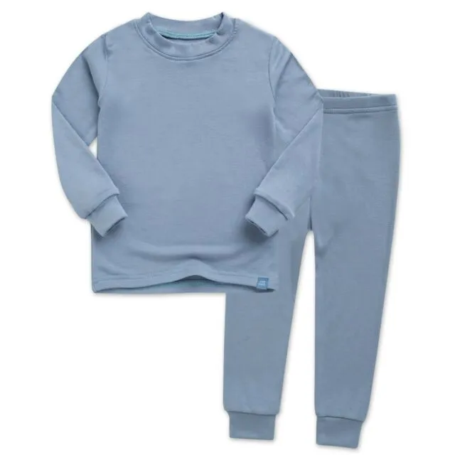 Super Luxury Soft Modal Powder Blue Girls & Boys Playwear