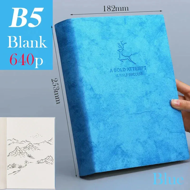 Super Thick Leather Sketchbook