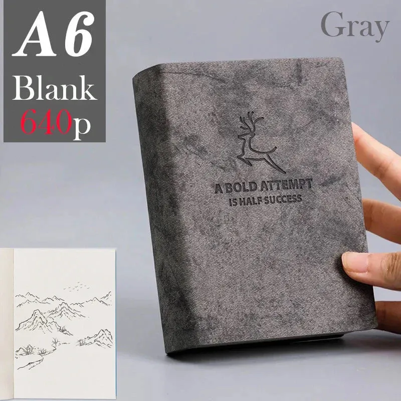 Super Thick Leather Sketchbook