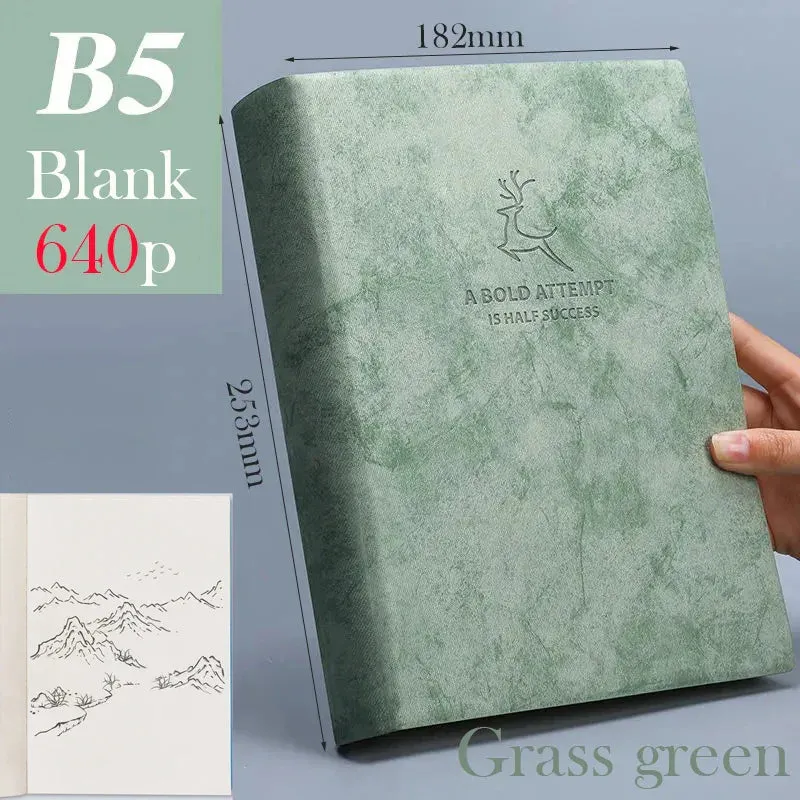 Super Thick Leather Sketchbook