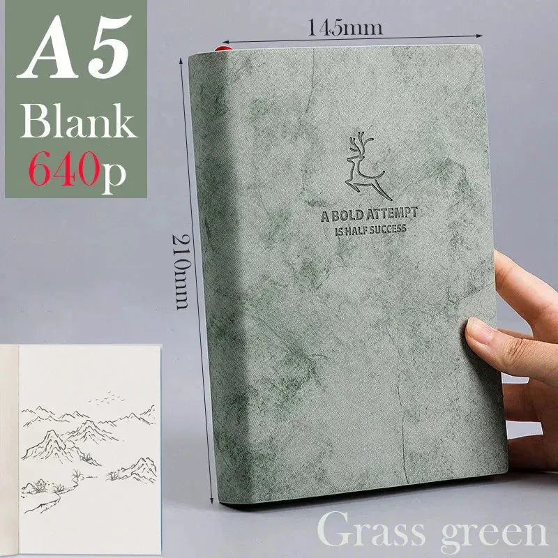 Super Thick Leather Sketchbook