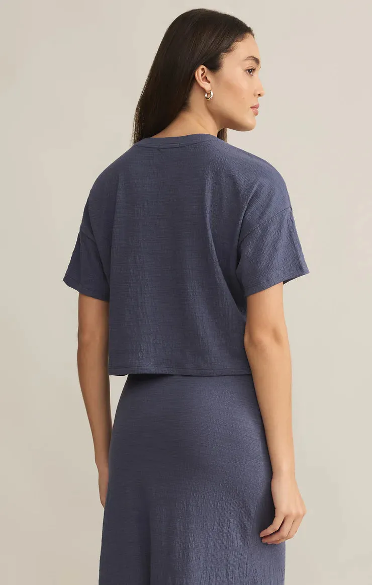 Sway Textured Cropped Top