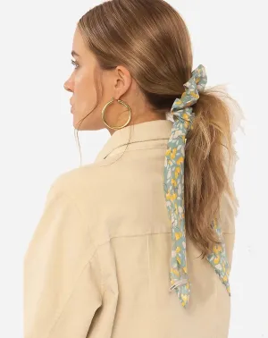 Swept Away Woven Scrunchie Scarf
