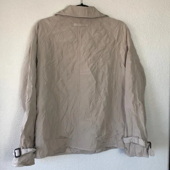 Talbots jacket quilted light weight sz L equestrian barn jacket