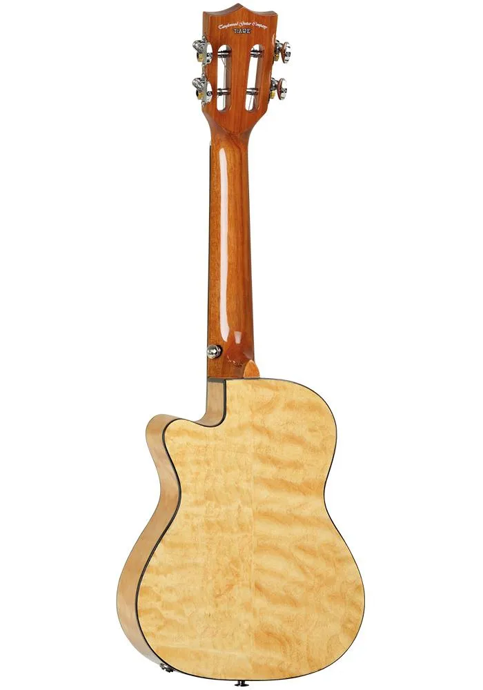 Tanglewood Tiare Tennessee Honey Quilted Maple Concert Ukulele TWT29E