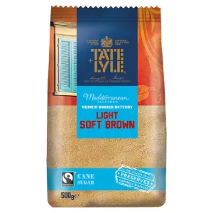 Tate & Lyle Light Soft Brown Sugar 500g