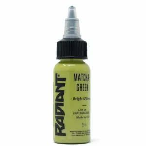 TATTOO INK: RADIANT COLORS MATCHA GREEN (PASTEL)