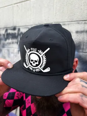 TDC SKULL GOLF BLACK HAT