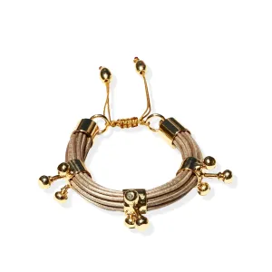 Terra Gobi Bracelet In Shimmery Beige II