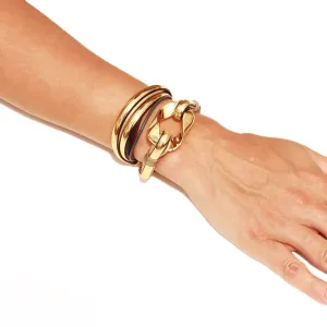 Terra Laya Bracelet In Shimmery Beige