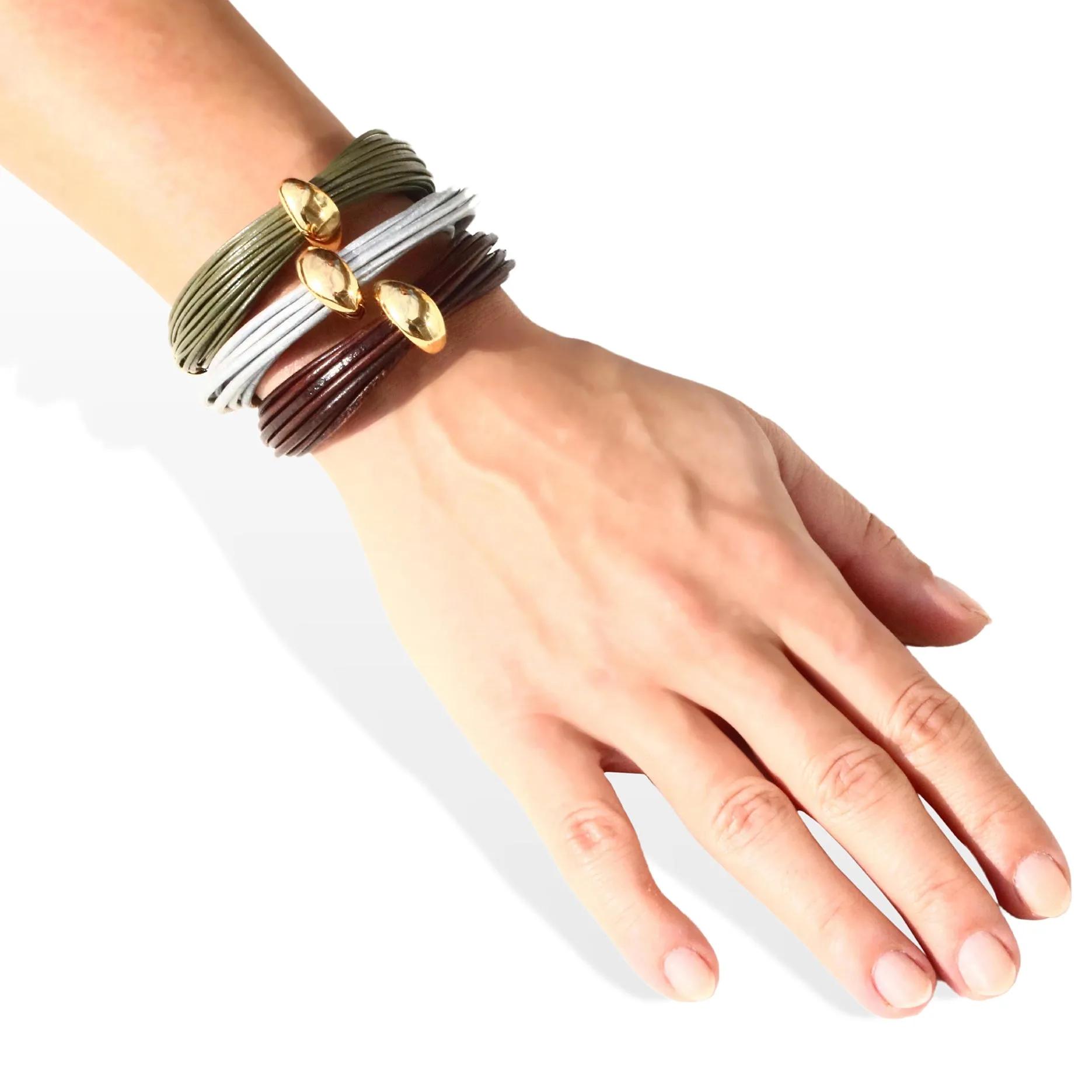 Terra Mali Bracelet In Shimmery Blue