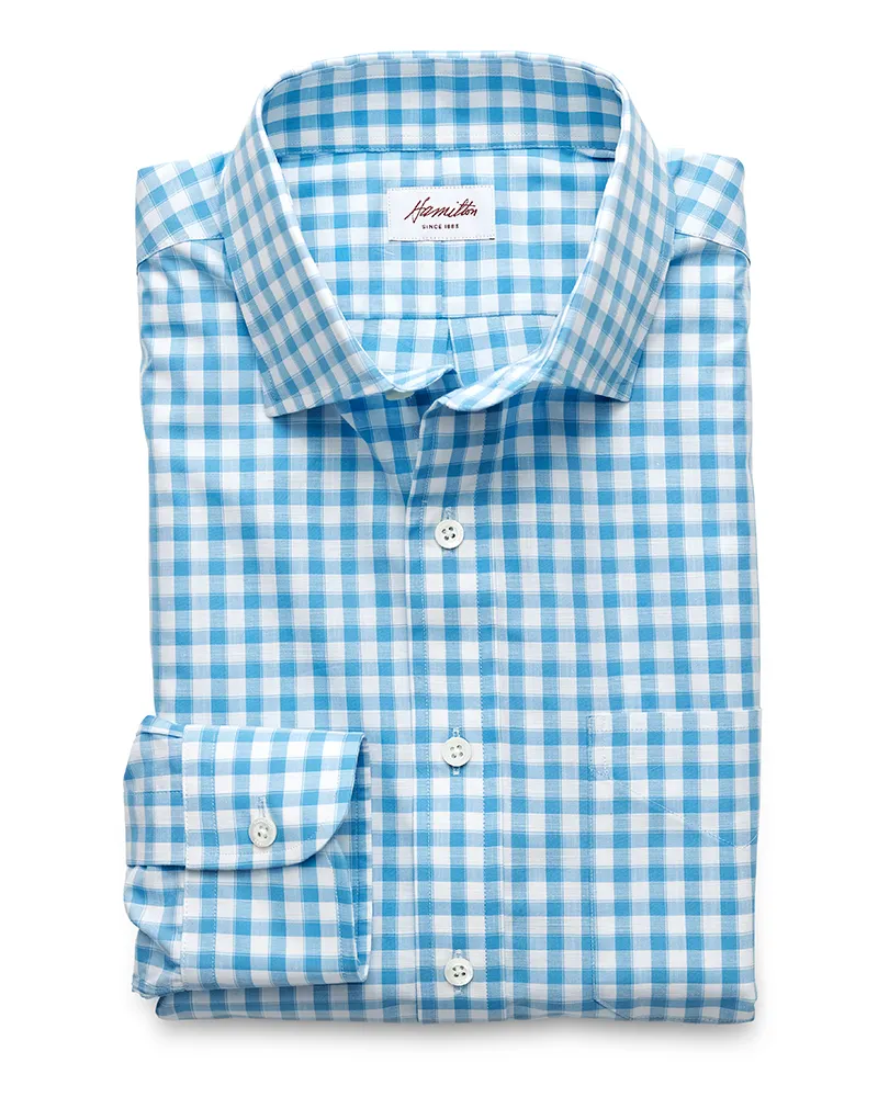 Textured Gingham Check