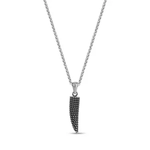 Textured Horn Pendant