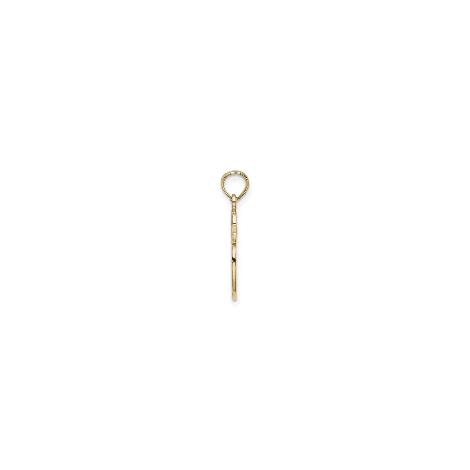 Textured Paint Palette Pendant (14K)