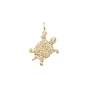 Textured Sea Turtle Pendant