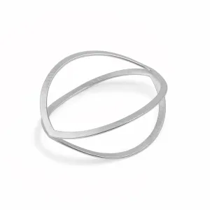 Textured Silver Bracelet