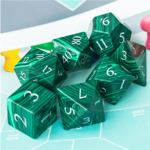 Textured Turquoise Dark Green - Engraved