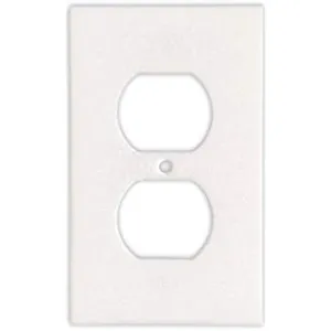 Thassos White Marble Switch Plate Cover, Polished (SINGLE DUPLEX)