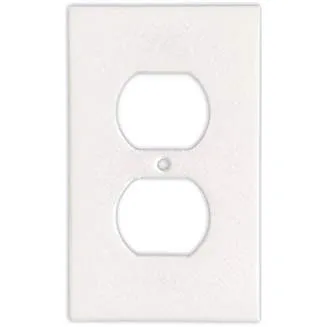 Thassos White Marble Switch Plate Cover, Polished (SINGLE DUPLEX)
