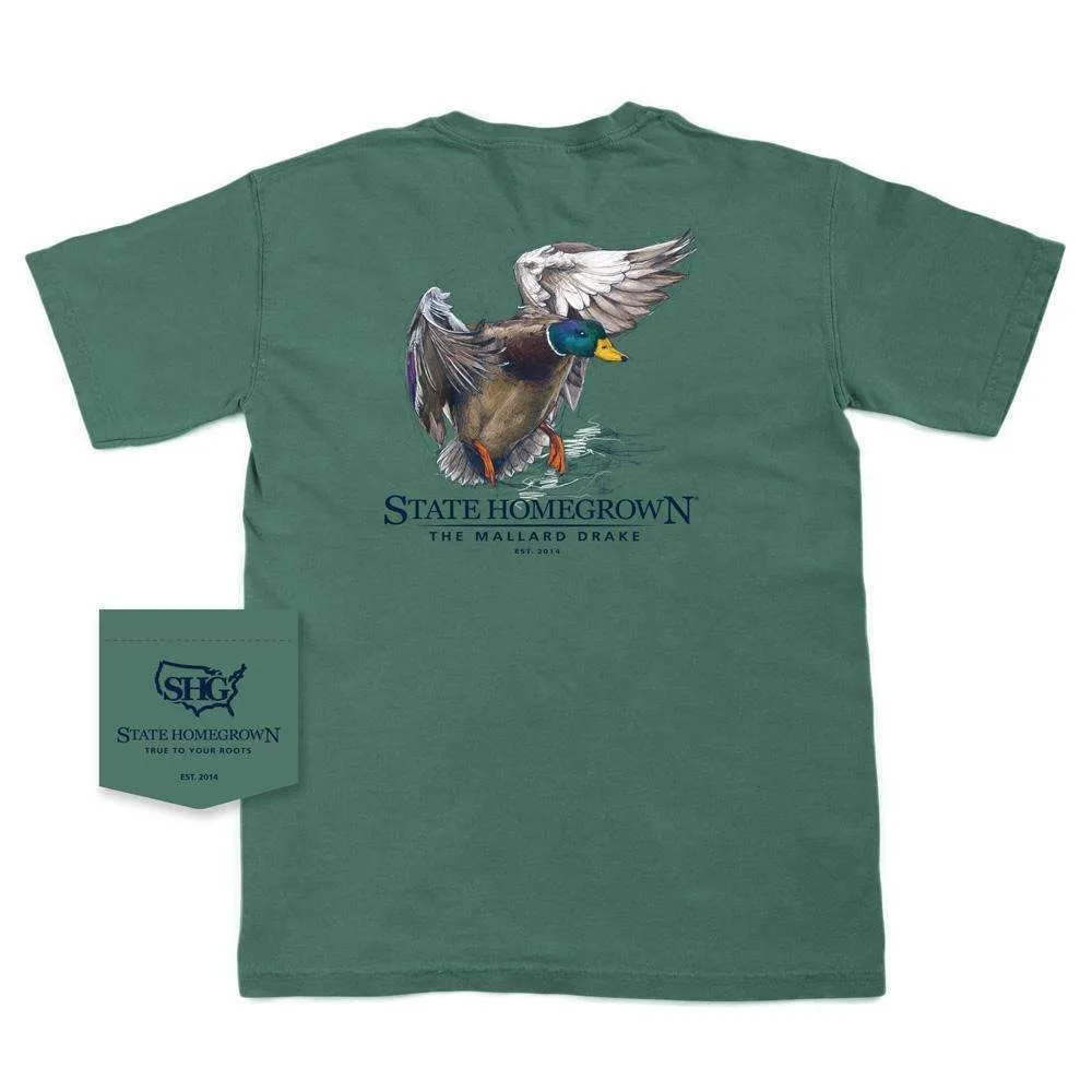 The Mallard Drake Pocket Tee - Comfort Color