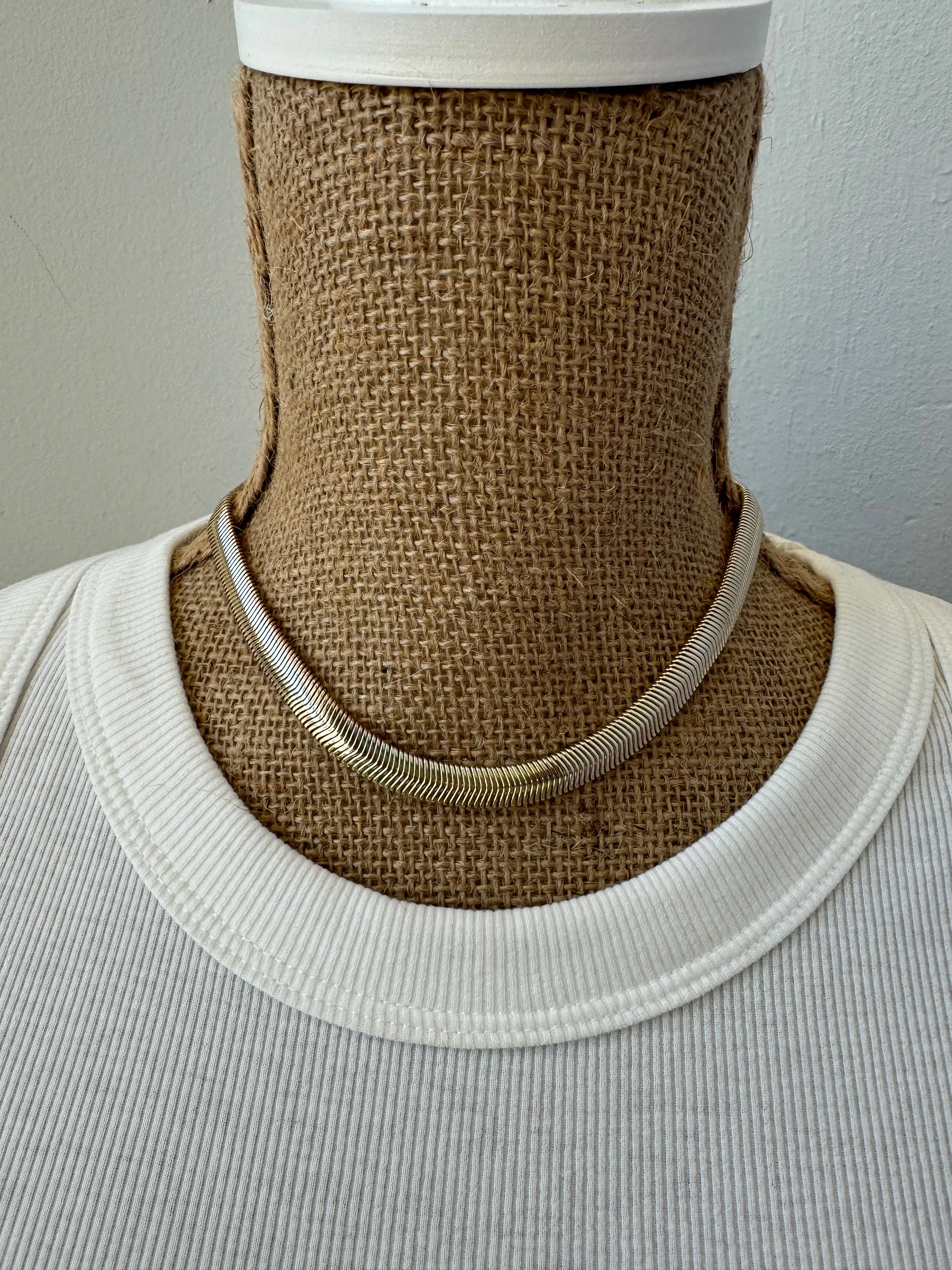 Thick Bone Necklace