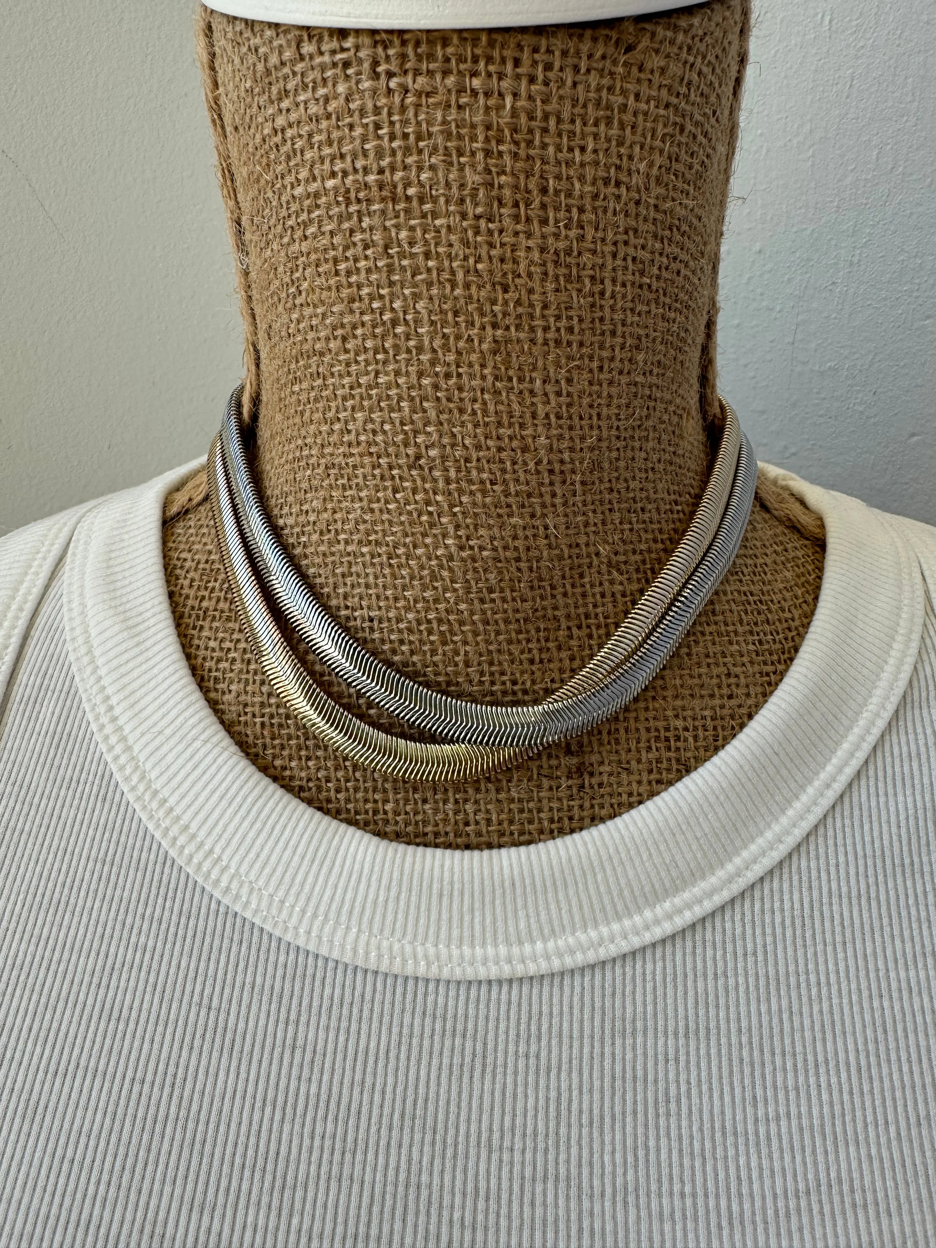 Thick Bone Necklace