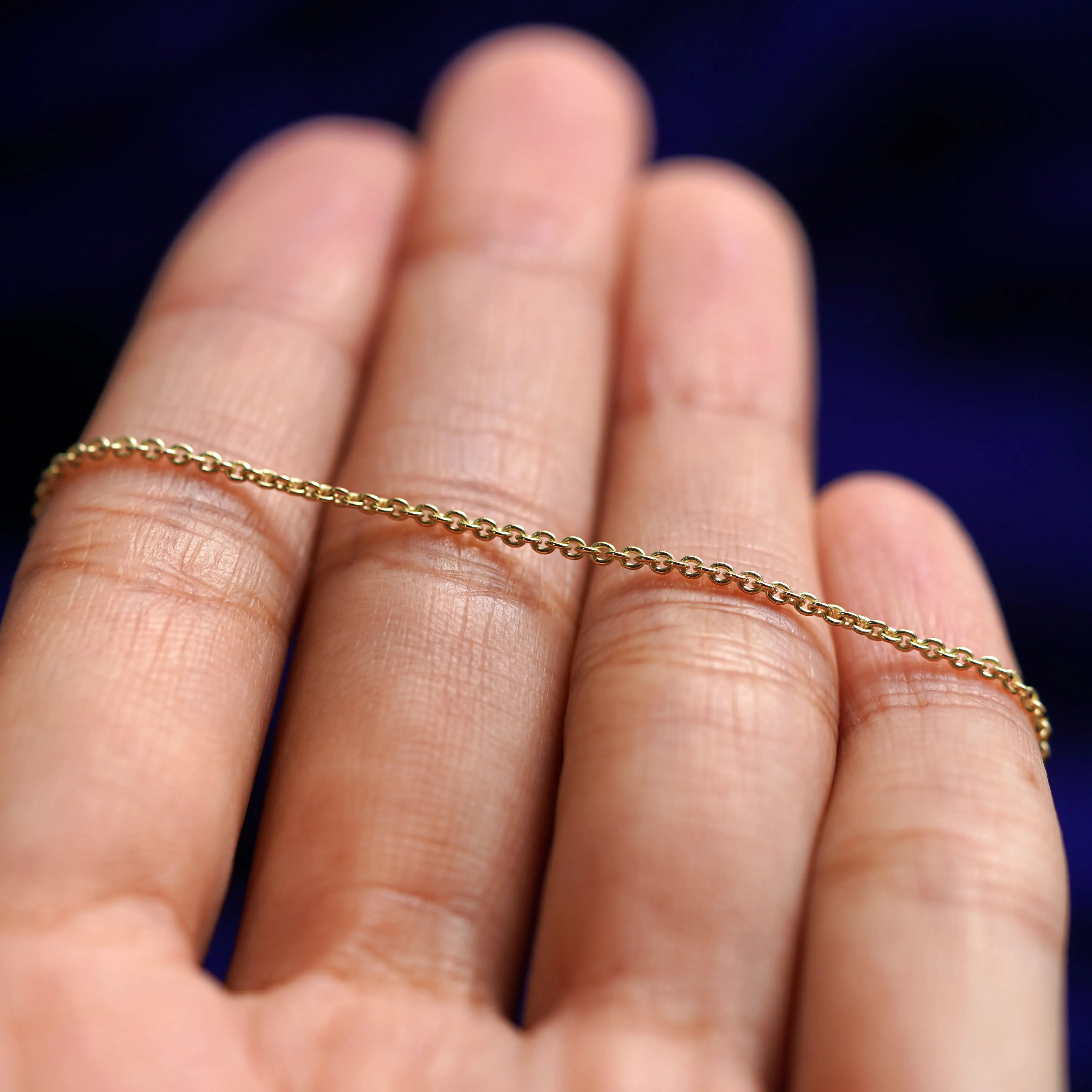 Thick Cable Anklet